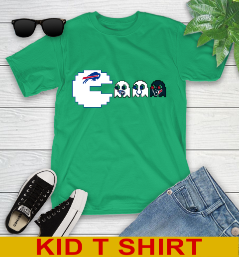 Buffalo Bills NFL Football Pac Man Champion Youth T-Shirt 6
