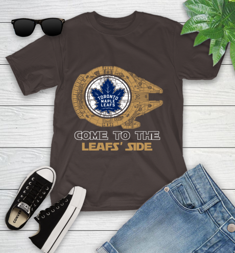 NHL Come To The Toronto Maple Leafs Wars Hockey Sports Youth T-Shirt 7