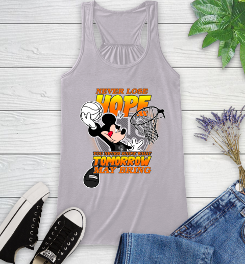 Brooklyn Nets NBA Basketball Mickey Disney Never Lose Hope Racerback Tank 4