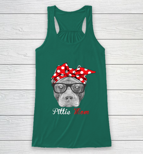 Dog Mom Shirt Pittie Mom Shirt for Pitbull Dog Lovers Mothers Day Racerback Tank 5