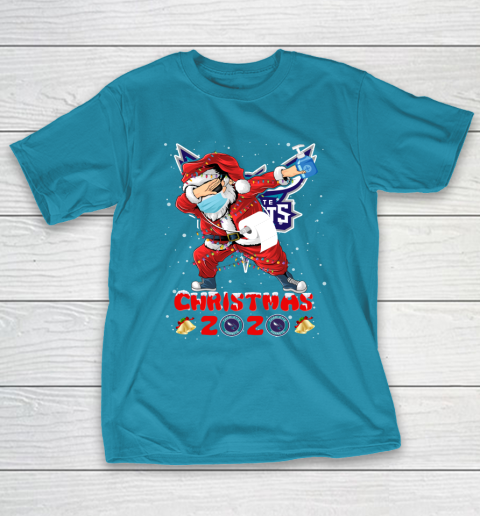 Charlotte Hornets Funny Santa Claus Dabbing Christmas 2020 NBA T-Shirt 7