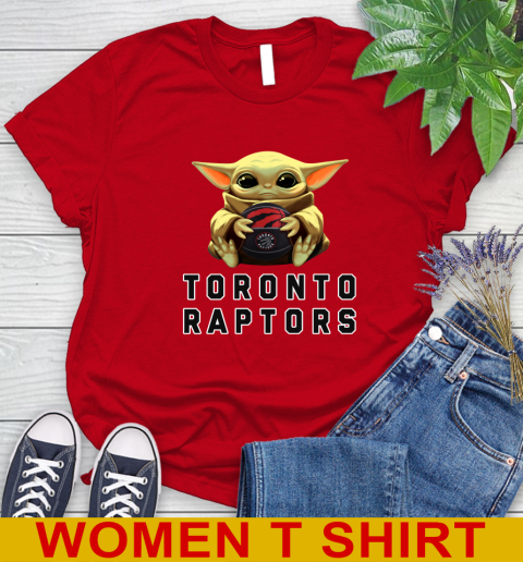 NBA Basketball Toronto Raptors Star Wars Baby Yoda Shirt 98