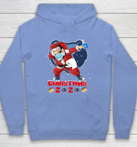 Memphis Grizzlies Funny Santa Claus Dabbing Christmas 2020 NBA Hoodie 8
