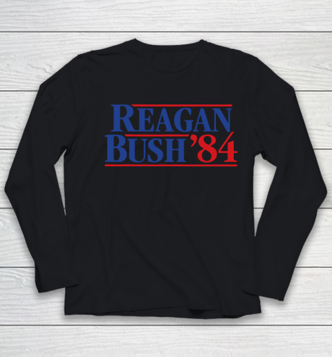 Reagan Bush 84 Campaign Ronald Reagan for President Youth Long Sleeve