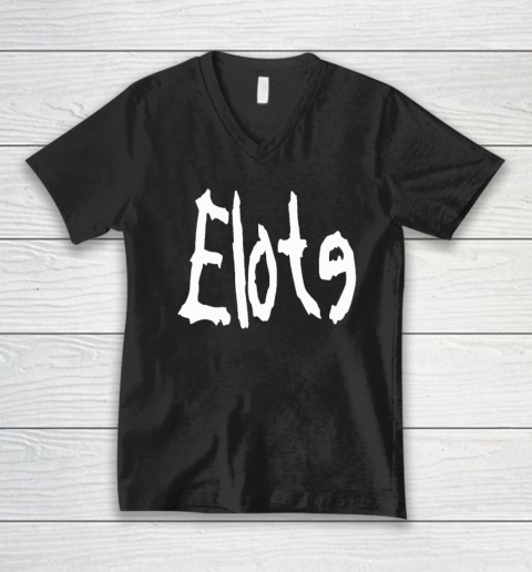Funny Vintage Distressed Elote Corn For Lover V-Neck T-Shirt