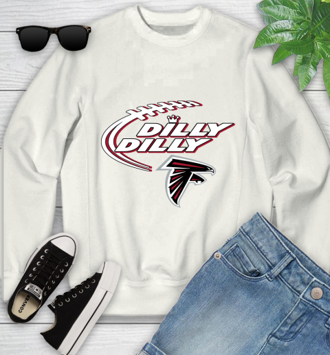 NFL Atlanta Falcons Dilly Dilly Football Sports Youth Sweatshirt