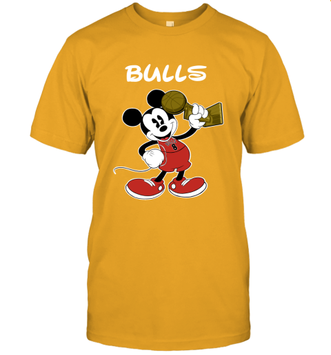 Mickey Chicago Bulls Unisex Jersey Tee