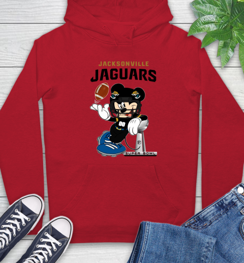 NFL Jacksonville Jaguars Mickey Mouse Disney Super Bowl Football T Shirt Hoodie 10