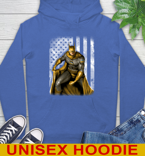 Denver Nuggets NBA Basketball Batman DC American Flag Shirt Hoodie 9