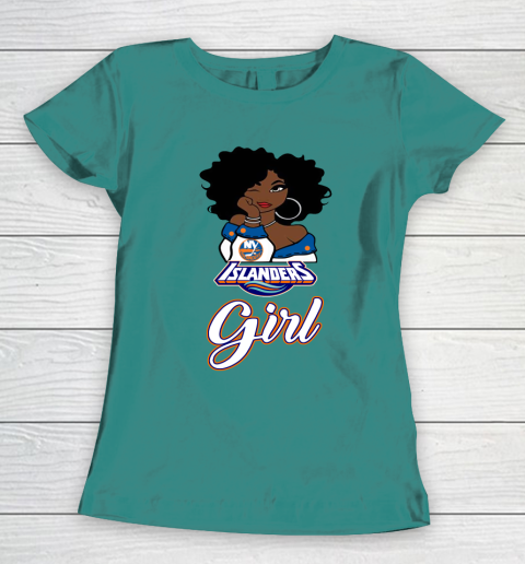 New York Islanders Girl NHL Women's T-Shirt 12