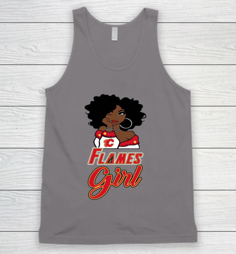 Calgary Flames Girl NHL Tank Top 7