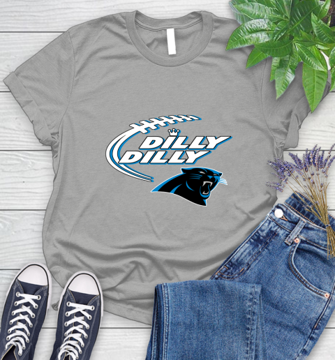 NFL Carolina Panthers Dilly Dilly Football Sports Women's T-Shirt 10