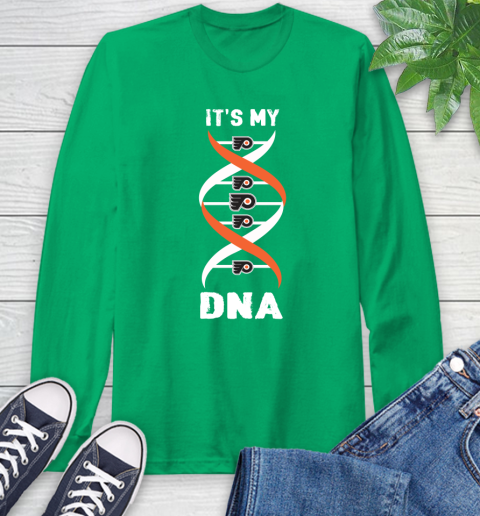 Philadelphia Flyers NHL Hockey It's My DNA Sports Long Sleeve T-Shirt 8