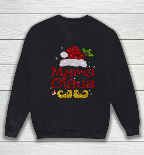 Funny Santa Mama Claus Christmas Matching Family Group Sweatshirt