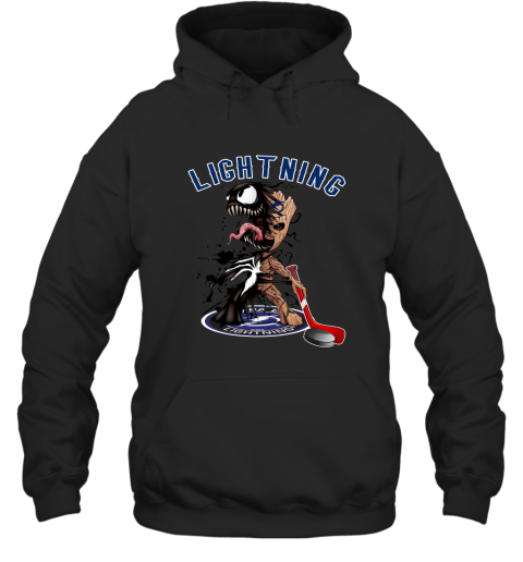 NHL Tampa Bay Lightning Hockey Venom Groot Guardians Of The Galaxy 7zHGuAxqW7Y hoodie 23 95 151514 front black