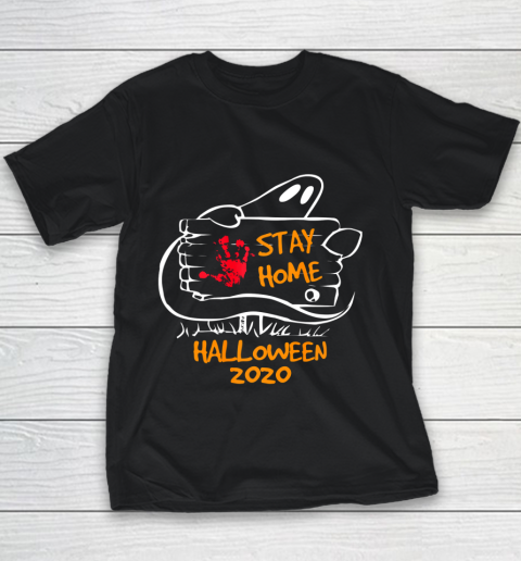 Social Distancing Quarantine Halloween Youth T-Shirt