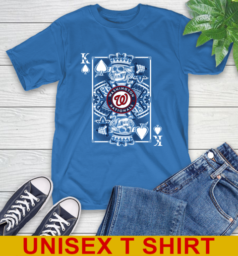 Washington Nationals MLB Baseball The King Of Spades Death Cards Shirt T-Shirt 11