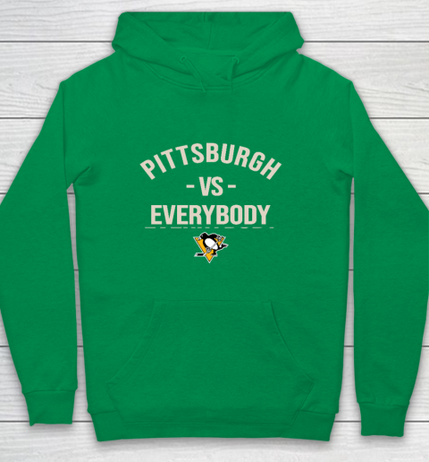 Pittsburgh Penguins Vs Everybody Youth Hoodie 4