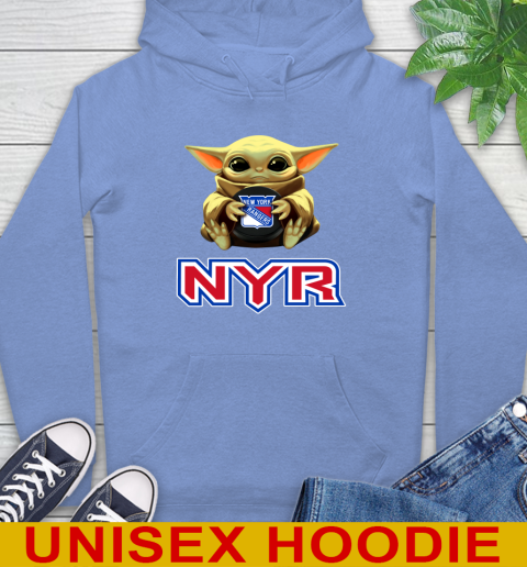 NHL Hockey New York Rangers Star Wars Baby Yoda Shirt 23
