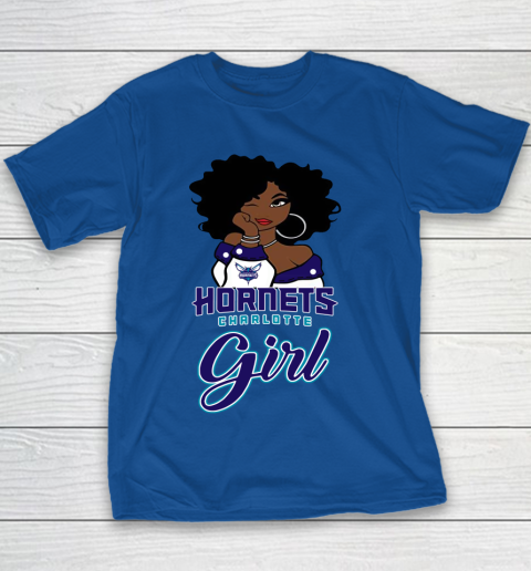 Charlotte Hornets Girl NBA Youth T-Shirt