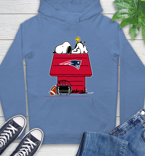 New England Patriots NFL Football Snoopy Woodstock The Peanuts Movie Hoodie 11