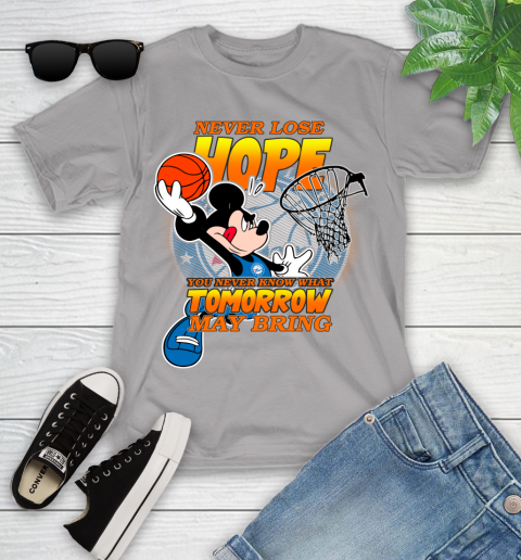 Philadelphia 76ers NBA Basketball Mickey Disney Never Lose Hope Youth T-Shirt 5 Philadelphia 76ers NBA Basketball Mickey Disney Never Lose Hope Youth T-Shirt - Image 5