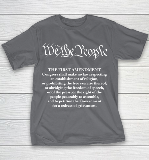 We The People  First Amendment Youth T-Shirt 5