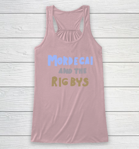 Mordecai And The Rigbys Ringer Racerback Tank 4