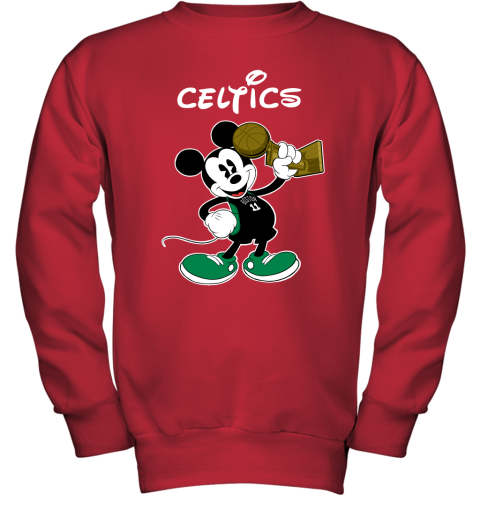 Mickey Boston Celtics Youth Sweatshirt