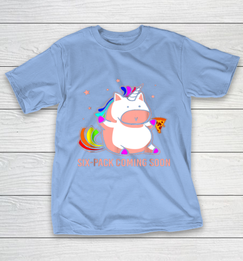 Unicorn Six Pack Funny Cute Shirt Coming Soon Fat Unicorn T-Shirt 10