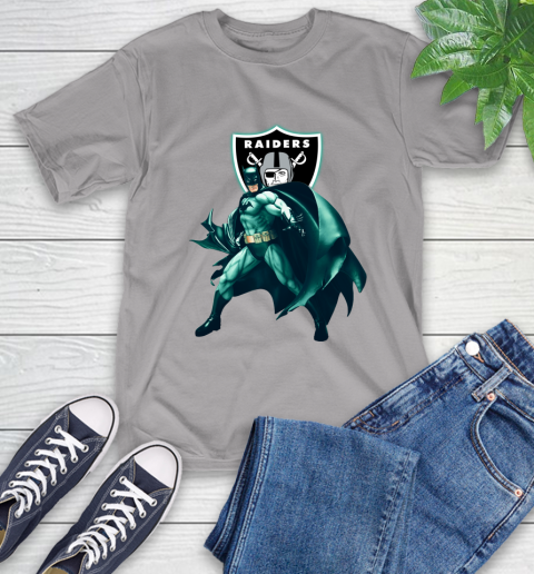 NFL Batman Football Sports Oakland Raiders T-Shirt 6