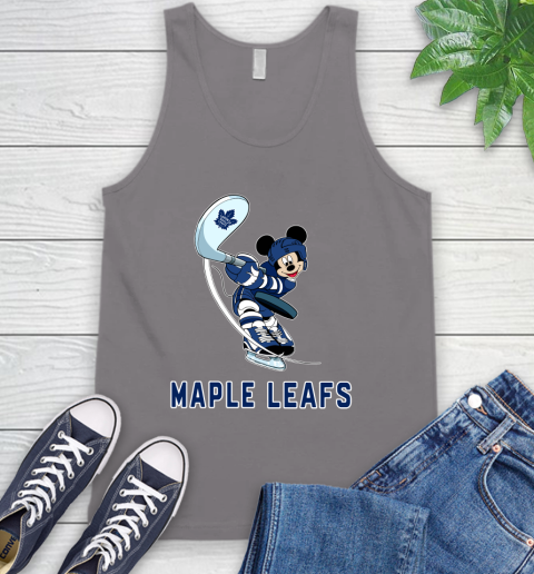 NHL Hockey Toronto Maple Leafs Cheerful Mickey Mouse Shirt Tank Top 7