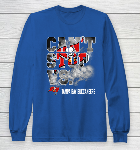 NFL Tampa Bay Buccaneers Can't Stop Vs Long Sleeve T-Shirt 6