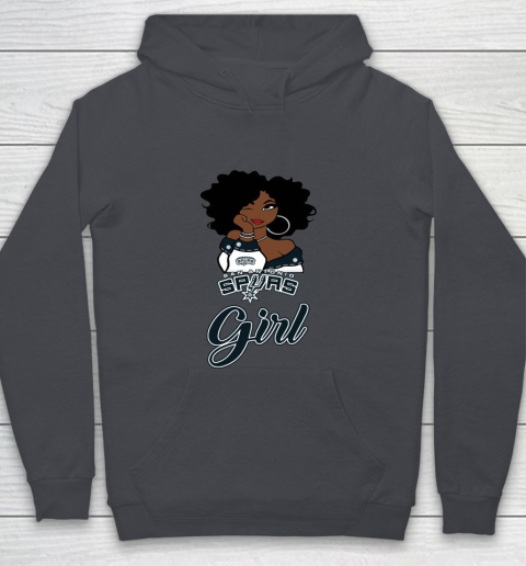 San Antonio Spurs Girl NBA Youth Hoodie 7