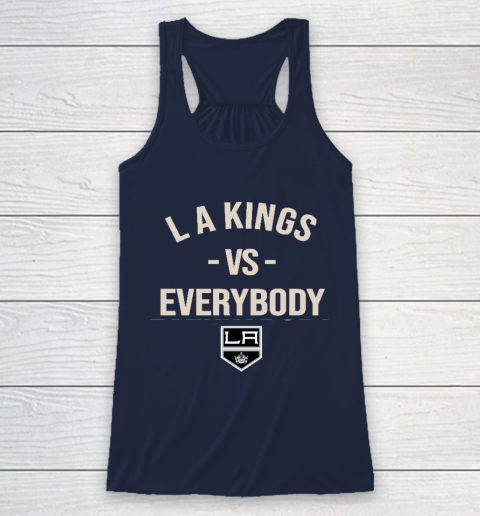 Los Angeles Kings Vs Everybody Racerback Tank 8