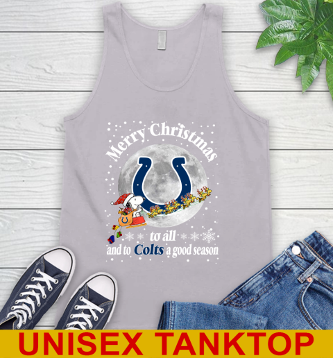 Indianapolis Colts Merry Christmas To All And To Colts A Good Season NFL Football Sports Tank Top 3