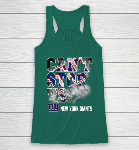 NFL New York Giants Can't Stop Vs Racerback Tank 5