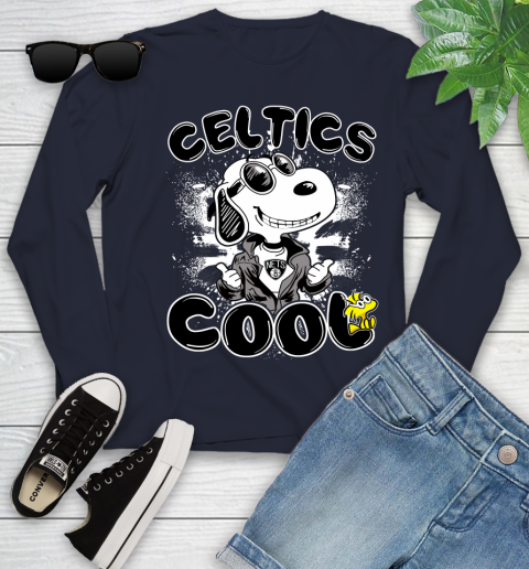 NBA Basketball Brooklyn Nets Cool Snoopy Shirt Youth Long Sleeve 2
