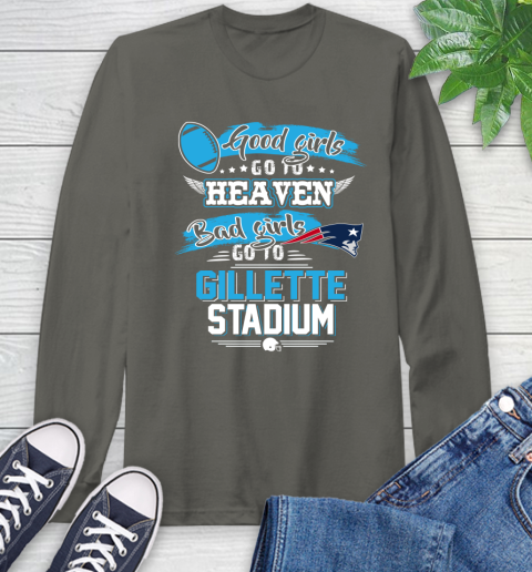 New England Patriots NFL Bad Girls Go To Gillette Stadium Shirt Long Sleeve T-Shirt 9