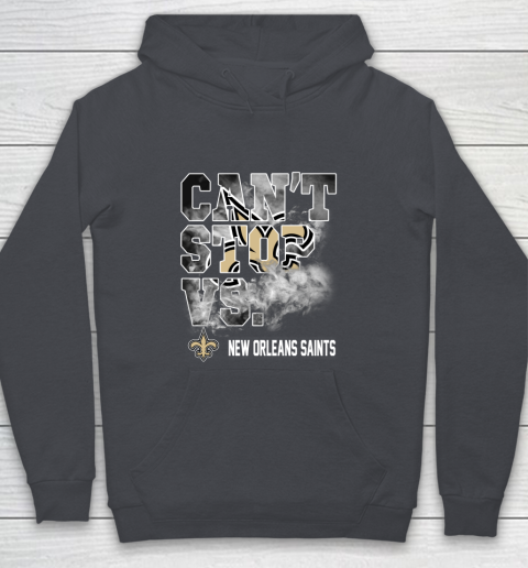 NFL New Orleans Saints Can't Stop Vs Youth Hoodie 5