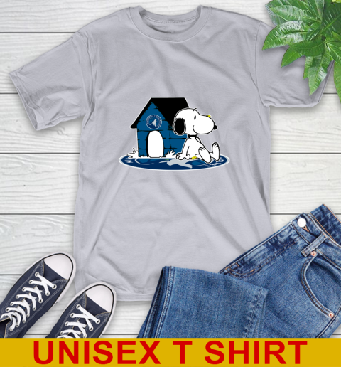 NBA Basketball Minnesota Timberwolves Snoopy The Peanuts Movie Shirt T-Shirt 6