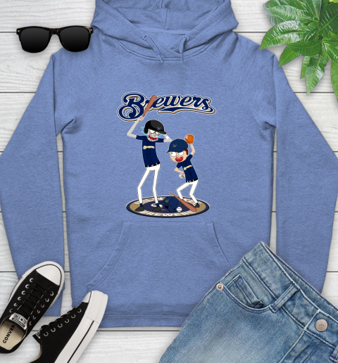 MLB Milwaukee Brewers Rick And Morty Baseball 148