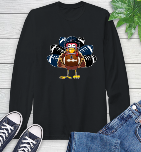 Dallas Cowboys Turkey Thanksgiving Day Long Sleeve T-Shirt 2