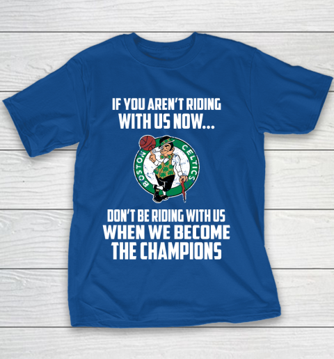 NBA Boston Celtics Basketball We Become The Champions Youth T-Shirt 6