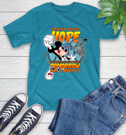 LA Clippers NBA Basketball Mickey Disney Never Lose Hope T-Shirt 9