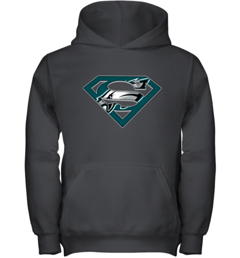 We Are Undefeatable The Philadelphia Eagles x Superman NFL Youth Hoodie