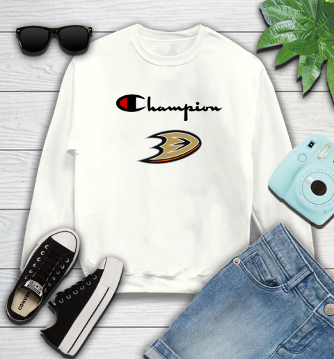 NHL Hockey Anaheim Ducks Champion Shirt Sweatshirt