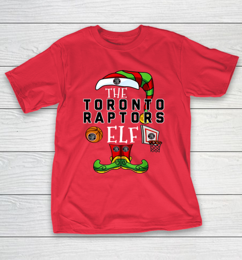 Toronto Raptors Christmas ELF Funny NBA T Shirt