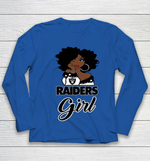 Oakland Raiders Girl NFL Youth Long Sleeve 9