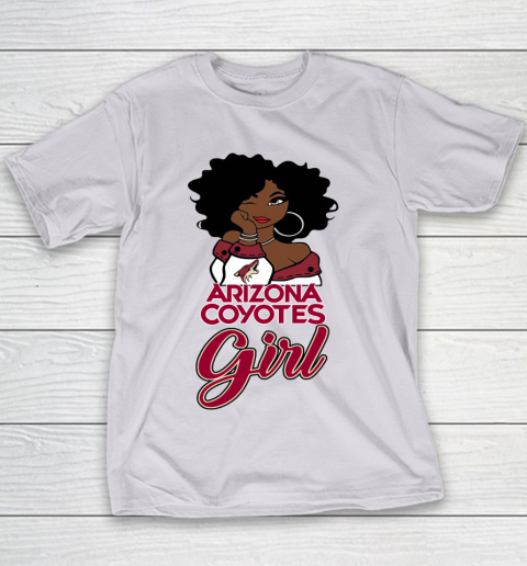 Arizona Coyotes Girl NHL Youth T-Shirt 5